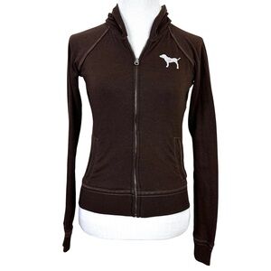 PINK Victorias Secret Vintage Peace Hoodie Size S